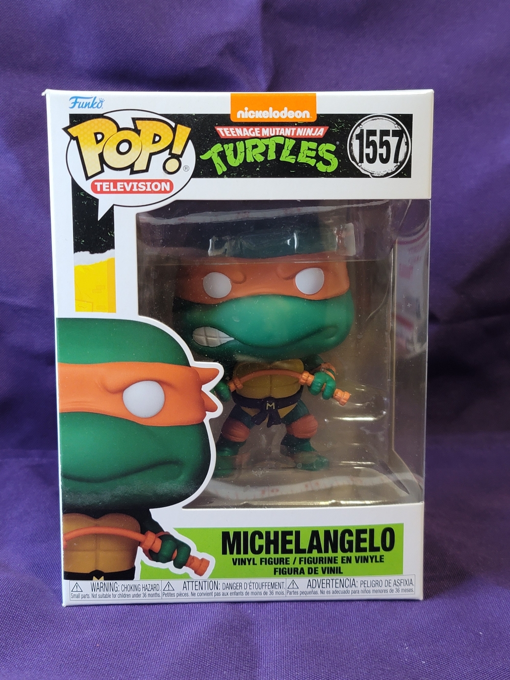 Funko Pop! Teenage Mutant Ninja Turtles Michelangelo Vinyl Figure 1557